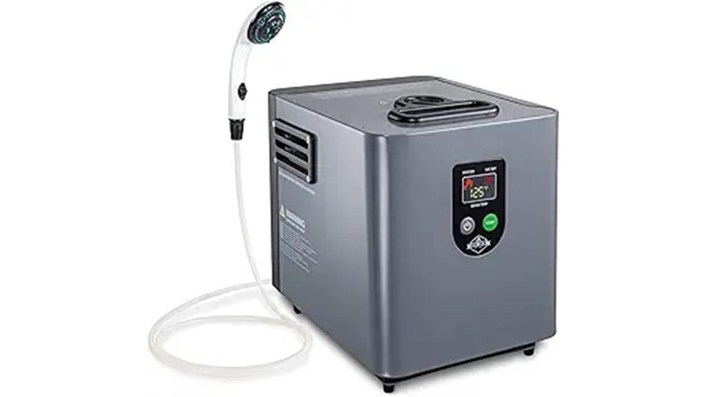 portable propane water heater