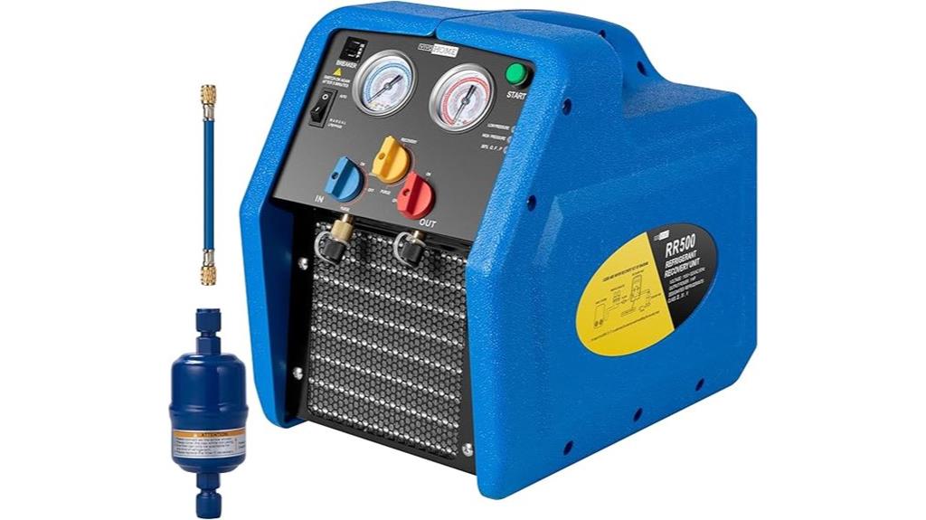 portable r1234yf refrigerant recovery