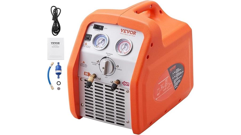 portable refrigerant recovery device