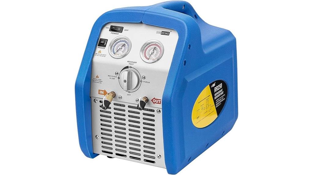portable refrigerant recovery device