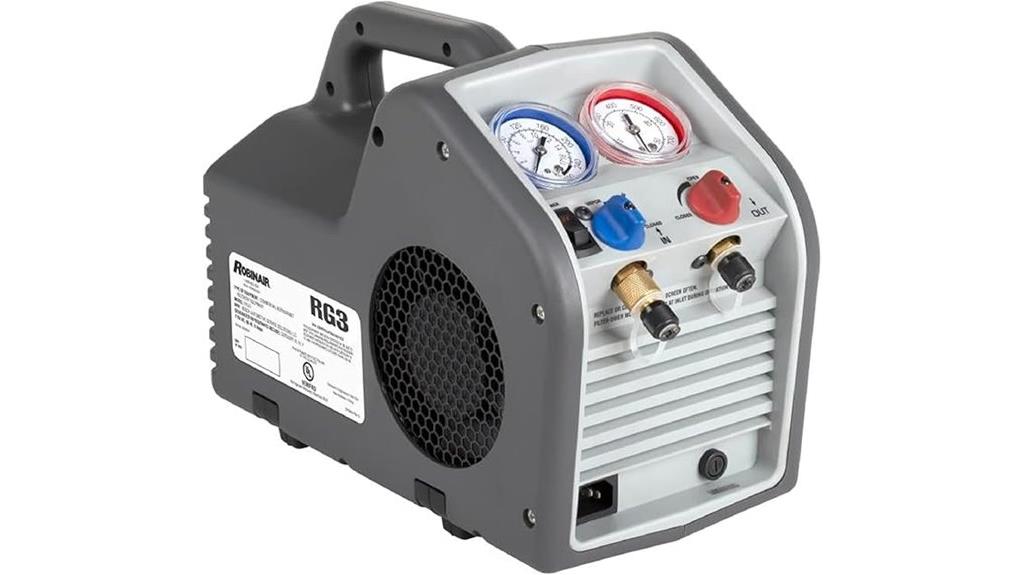 portable refrigerant recovery tool