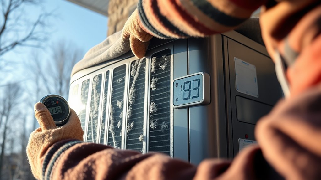 pre winter heat pump check