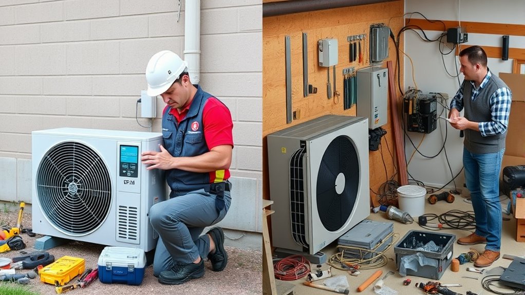 professional hvac installation ensures safety