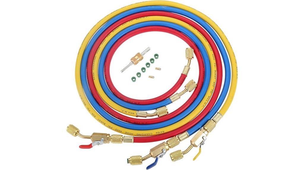 refrigerant charging hose kit