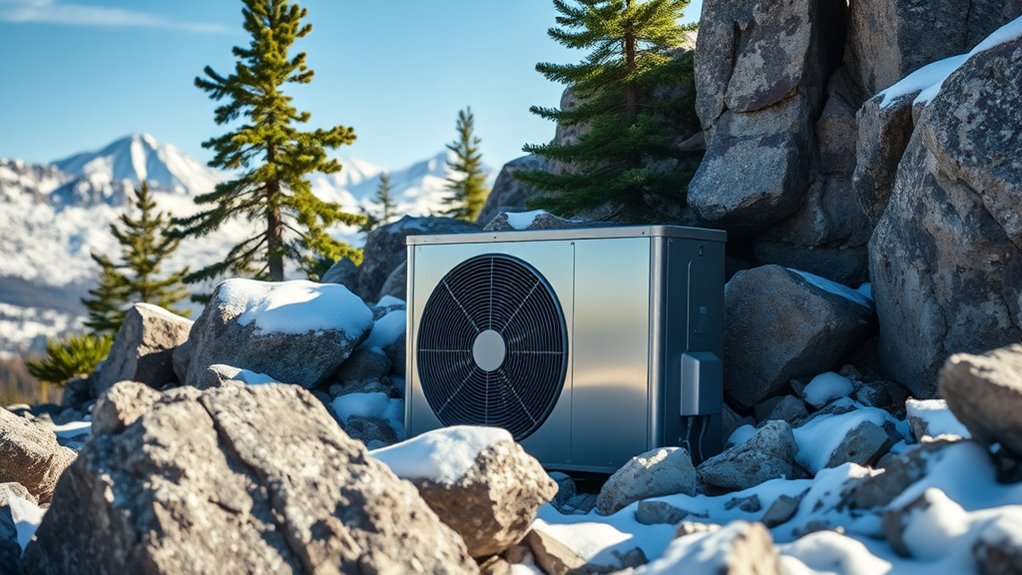 remote off grid heat efficiency