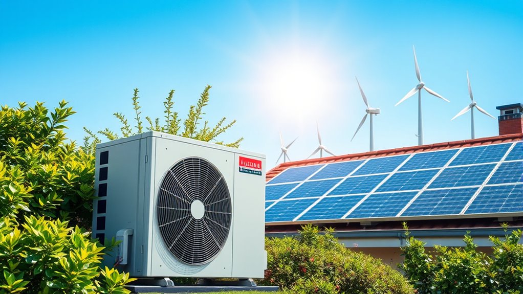 renewable powered efficient heating