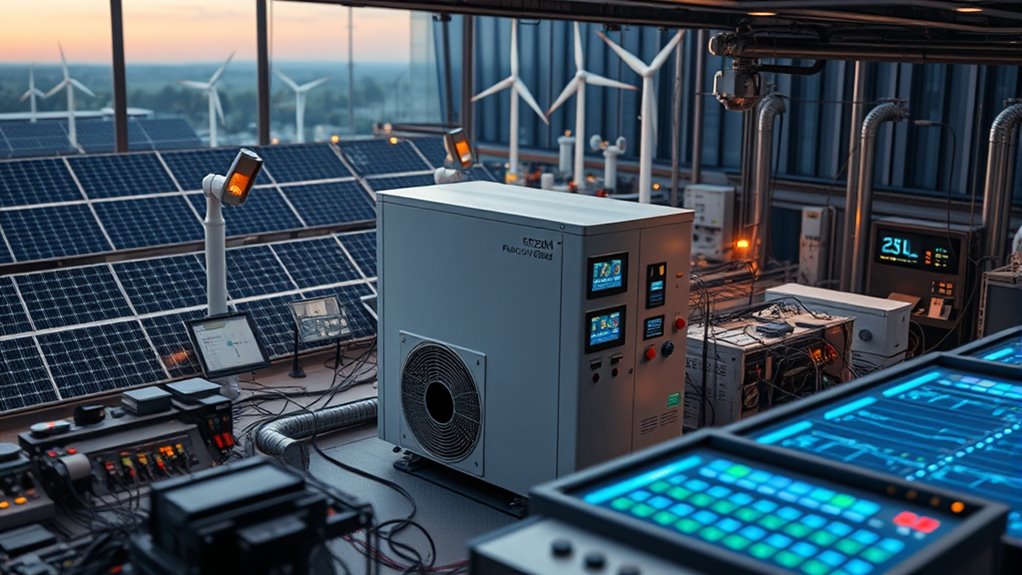 scaling microgrid heat pump integration