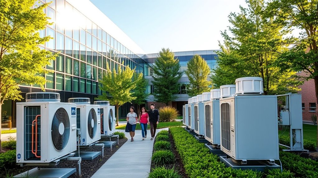 school heat pump retrofit success