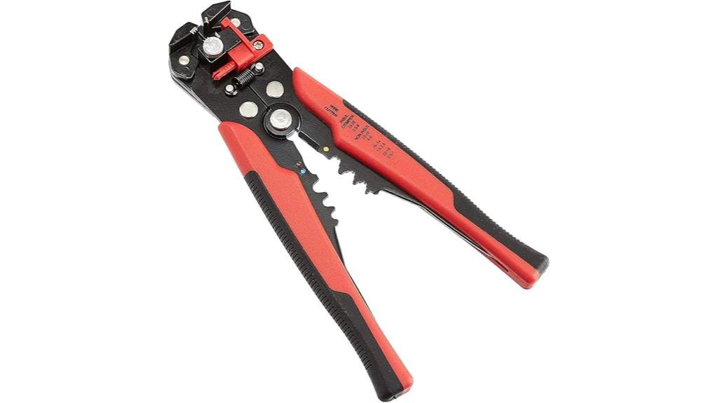 self adjusting wire stripper