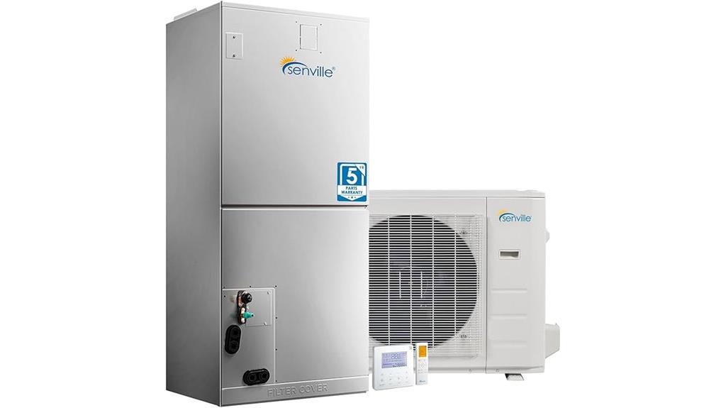 senville 2 ton heat pump