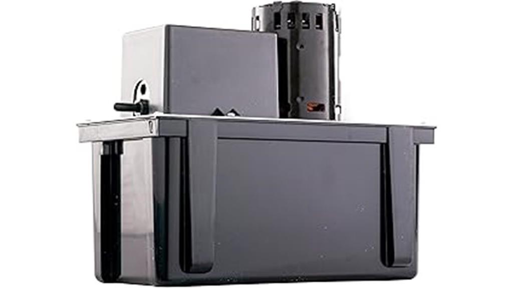 small condensate pump tank