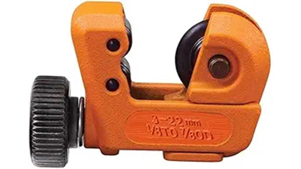 small pipe cutter range