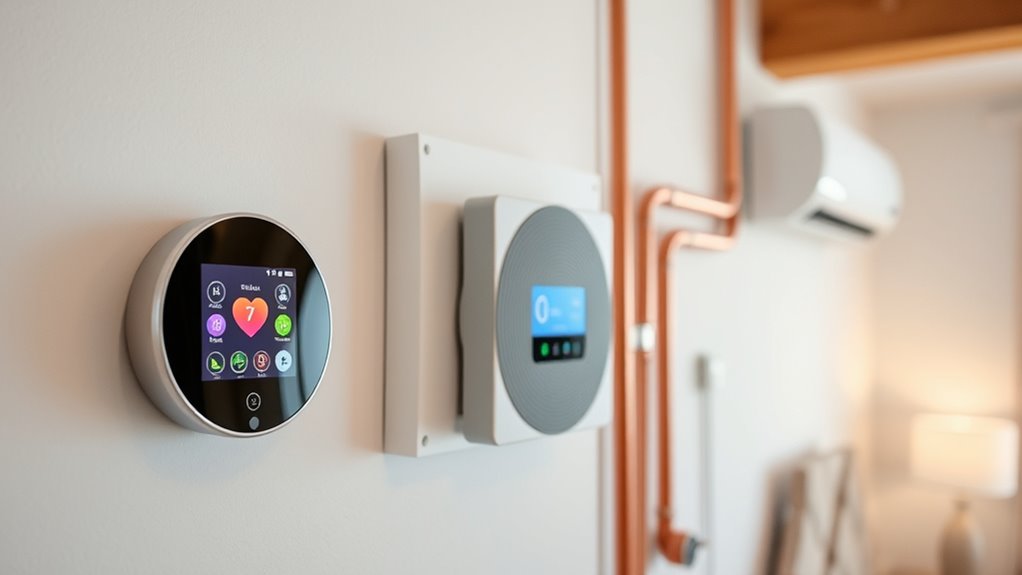 smart heat pump thermostat control
