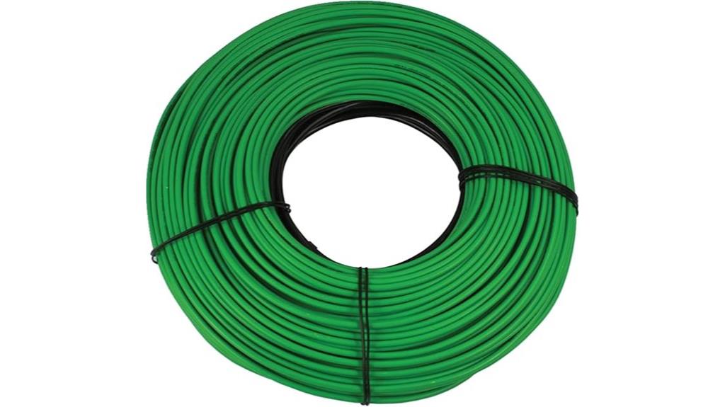 snow melting cable length