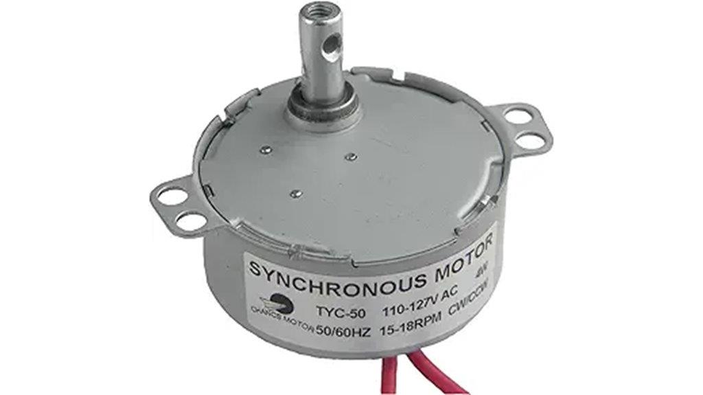 synchronous motor cup turners