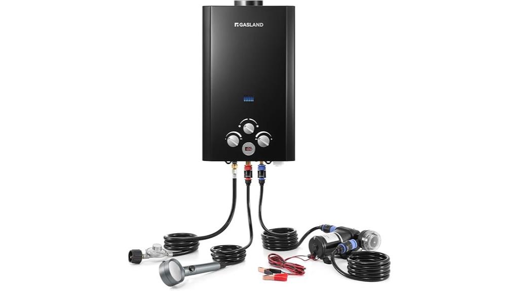 tankless propane water heater