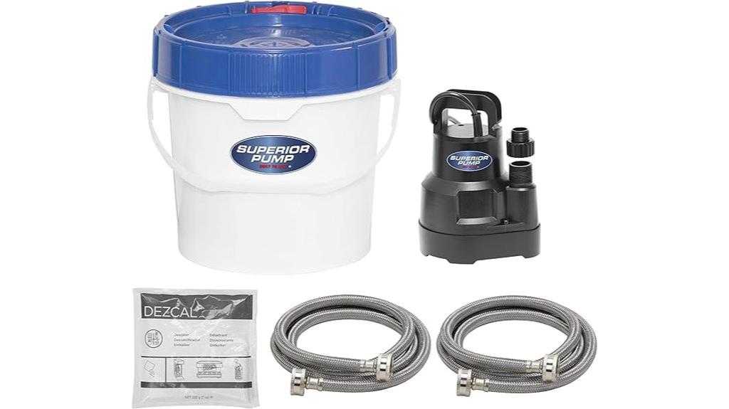 tankless water heater descaler kit