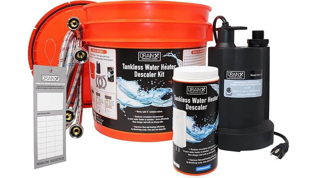 tankless water heater flush