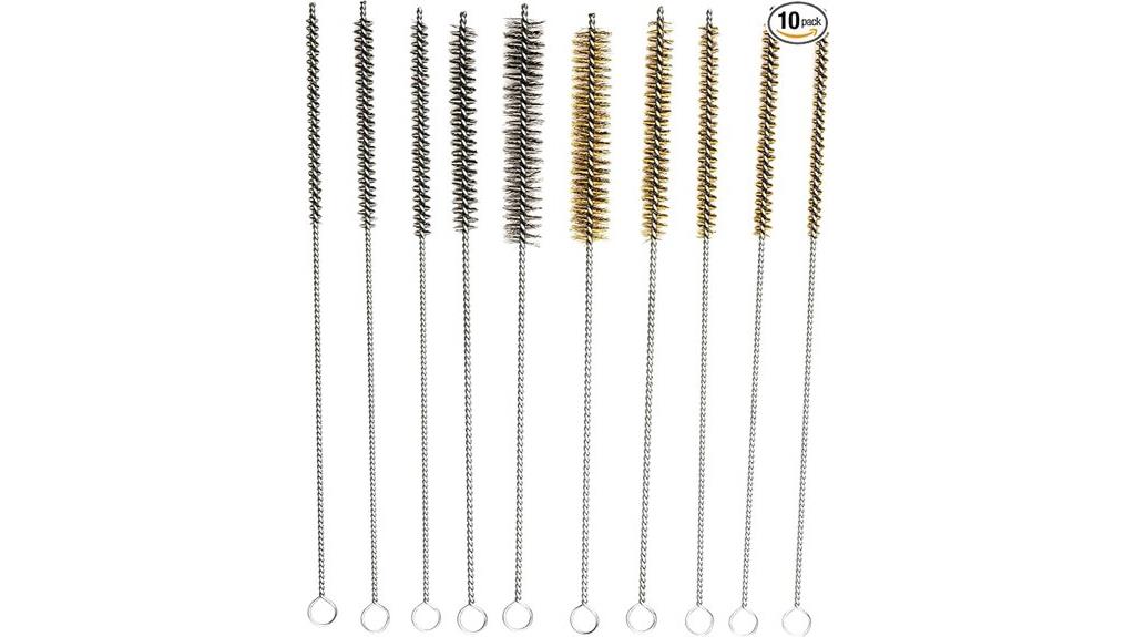 ten piece cleaning brush set