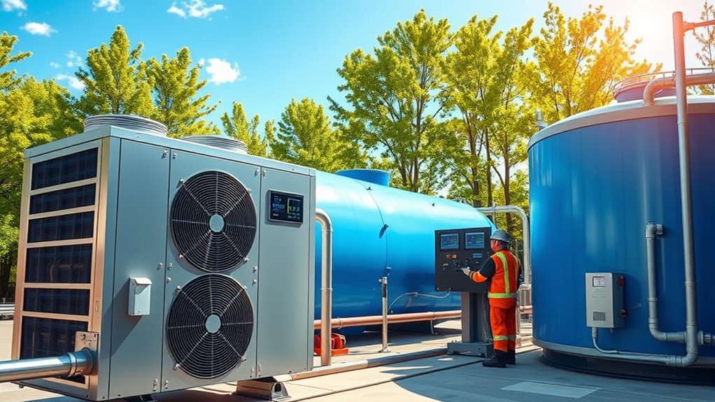 thermal storage enhances efficiency