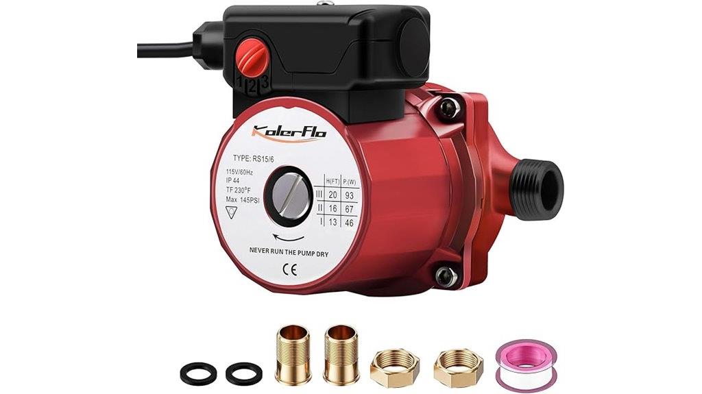 three quarter inch pump