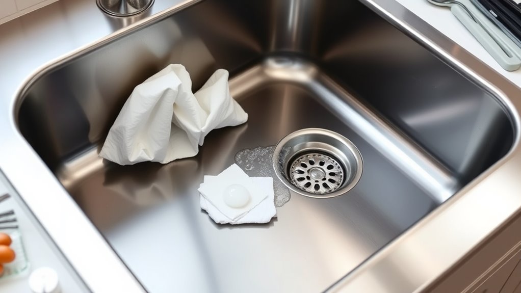top drain pan liner options