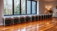 top floor console heat pumps