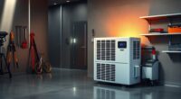 top garage mini heat pumps