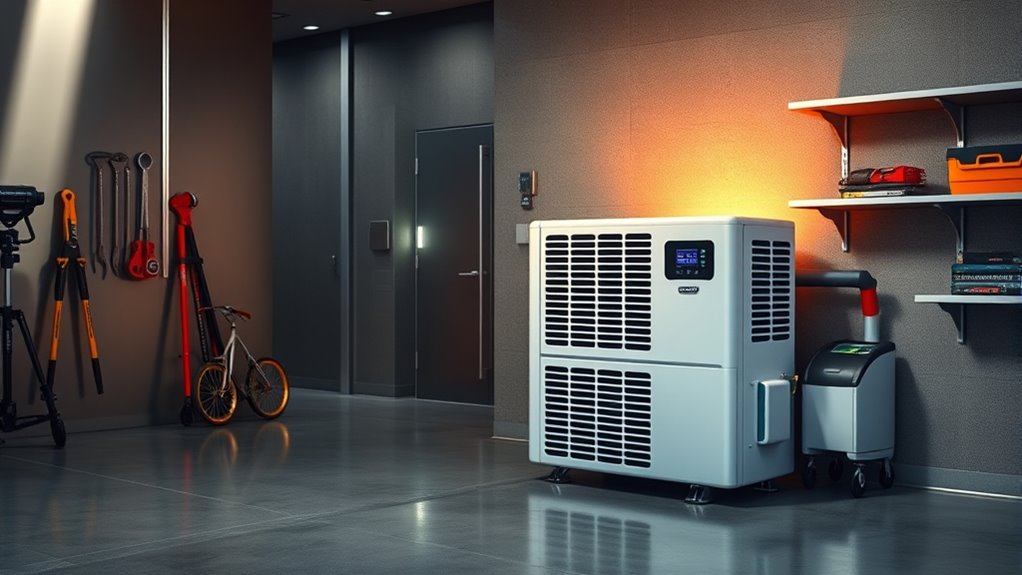 top garage mini heat pumps