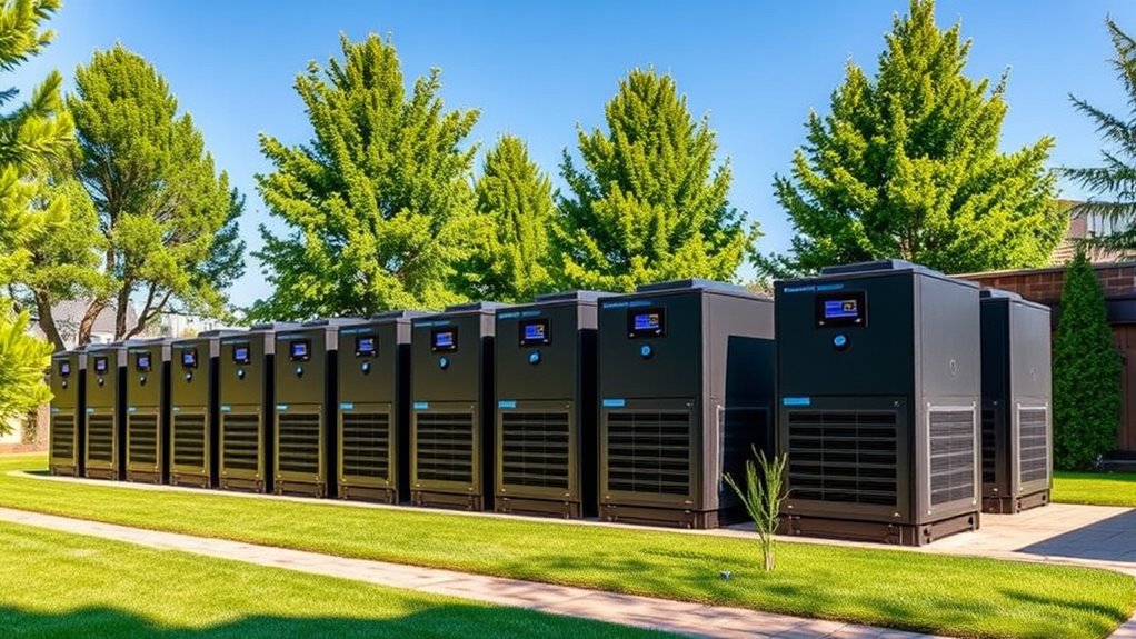 top outdoor heat pump heaters