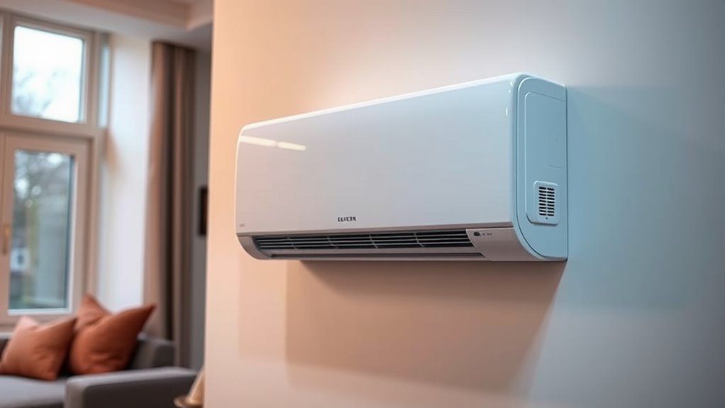 top wall mounted heat pumps