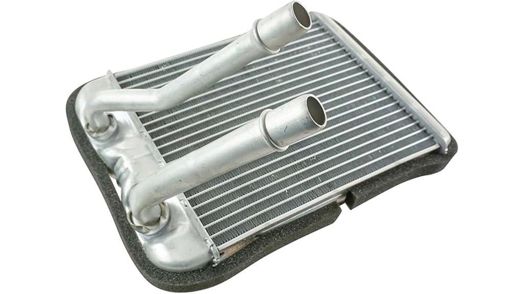 vehicle heater core assembly