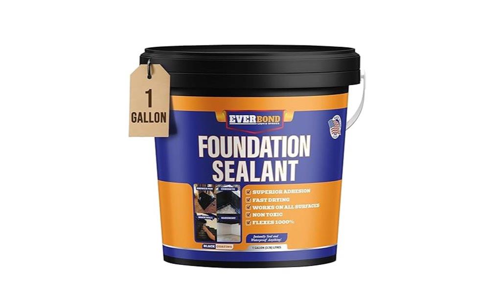 waterproof foundation gap sealer