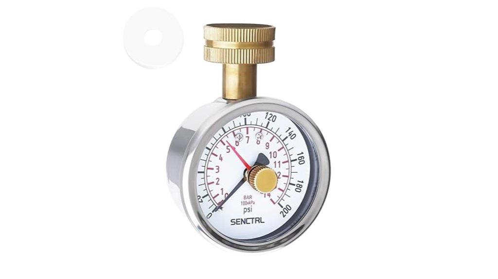 waterproof stainless pressure gauge