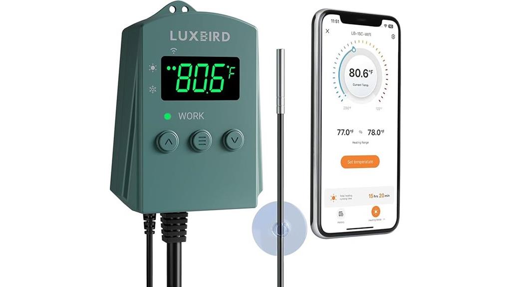 wifi enabled heat mat controller