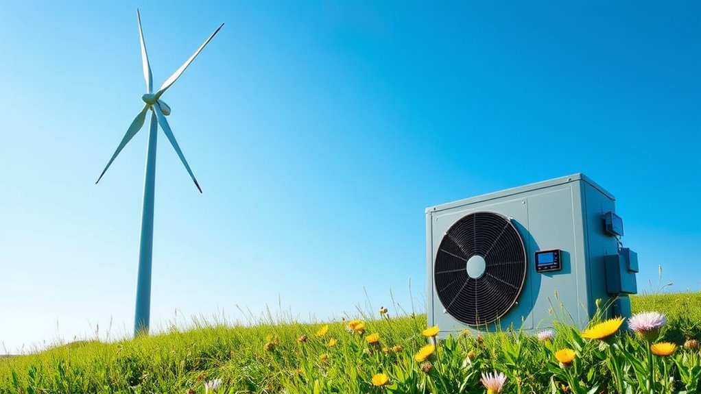 wind energy reduces heating costs