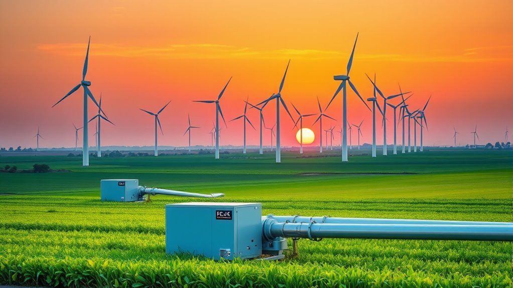 wind power reduces emissions