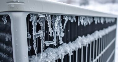 air source heat pump defrost