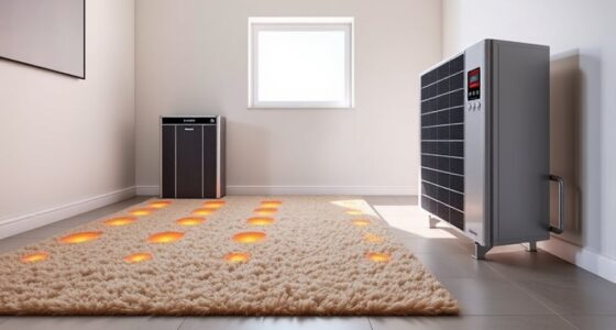 air to water radiant heating