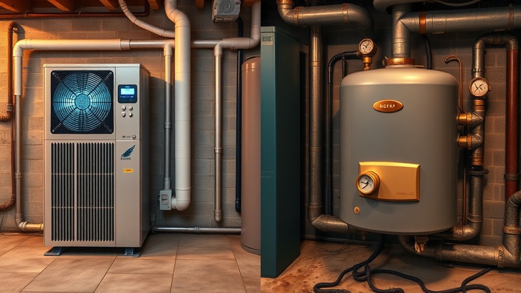 boilers vs heat pumps