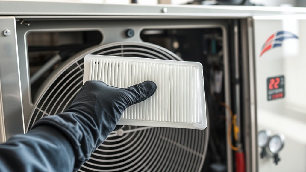 check and replace filters