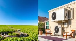 comparing geothermal and air