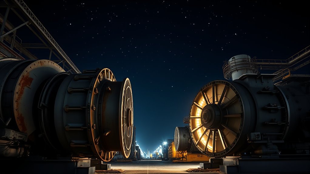effects of night time equipment use