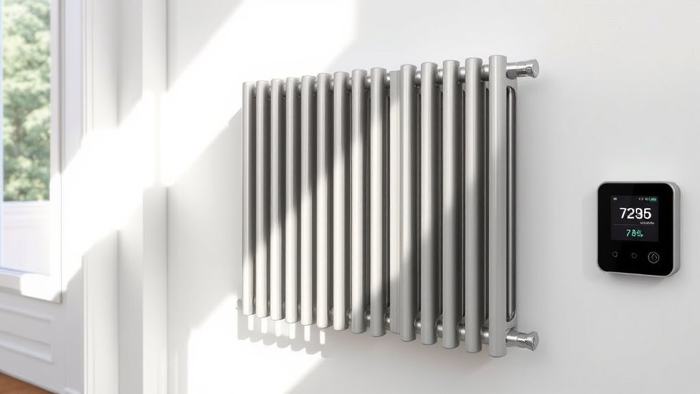 efficient aesthetic low temperature heating