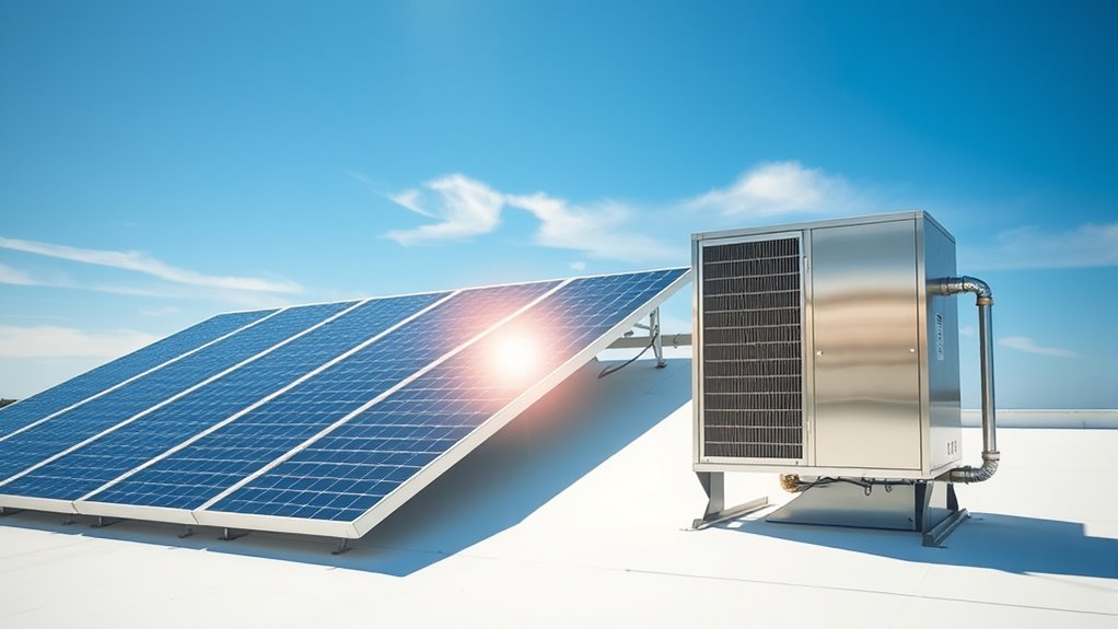 efficient solar heat integration