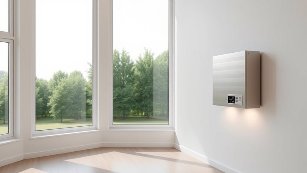 energy efficient passive house heating