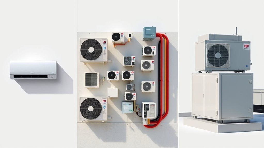 heat pump system configurations