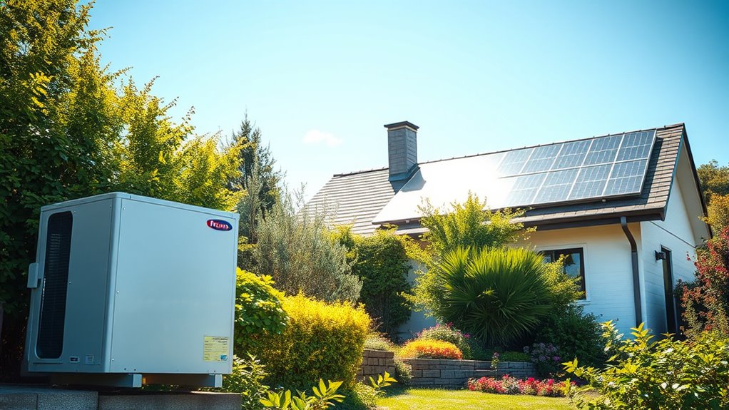 heat pumps reduce emissions