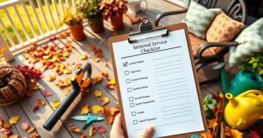 home maintenance seasonal checklist