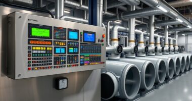 large scale heat pump controls